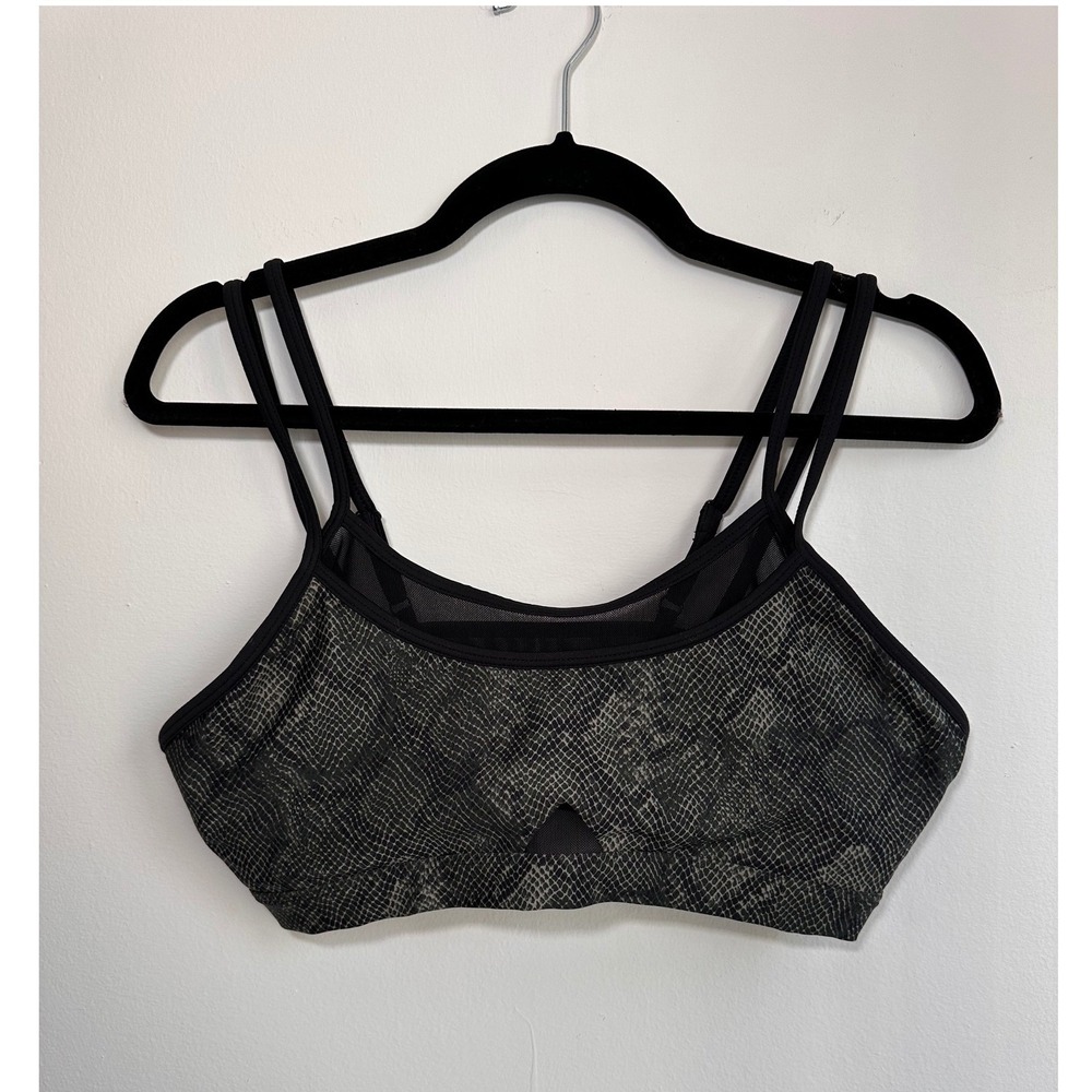 Good American Hunter Snake Print Sports Bra Size 3